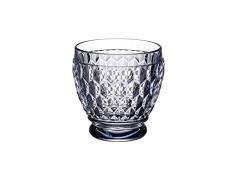 Villeroy & Boch Boston Coloured Vaso, 63 mililitros, Cristal, Azul, 63 mm
