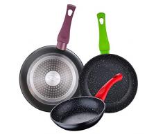 San Ignacio Juego de 3 sartenes 18/22/26 cm colecciÃ³n Jolie