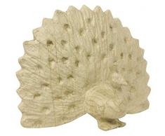 Decopatch - Figura Decorativa (24 cm de Altura, Papel machÃ©), diseÃ±o de Pavo Real