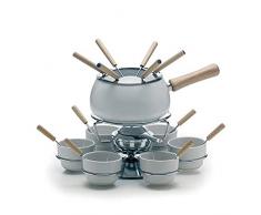 Brunch Time Fondue 22 Piezas Smalto Blanco
