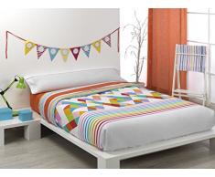 Quilt & CO Fundas Nordicas, Naranja, 150 x 200 cm