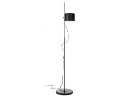 EXO LIGHTING - Lámpara pie salón SKANDIA ajustable negro E27 1x40W