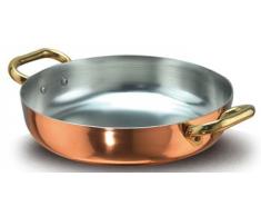 Ollas Agnelli sartÃ©n con 2Â Asas de Cobre stagnato