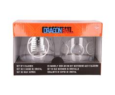 Stor Juego de 2 vasos de agua de cristal de 510 ml de Dragon Ball