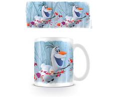 Pyramid International MG25515 Redstring - Taza de desayuno Licencia Disney Frozen II Olaf de 315ml, 315 milliliters, cerÃ¡mica