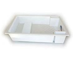 Denox - 1 Escurreplatos Classic, color blanco