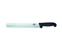 Victorinox KÃ¼che und Schinkenmesser Kullen Fibrox Cuchillo, Negro, Medium