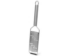 Microplane Serie Profesional Rallador Tiras Largas, Acero Inoxidable, Plata, 33x7.5x1.92 cm