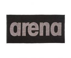 Arena Gym Soft Towel - Toalla Unisex (Talla Ãºnica), Color Negro y Gris