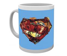 GB Eye LTD, DC Comics, Superman Art Logo, Taza