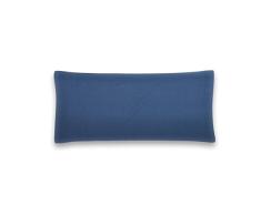 Sancarlos - Funda de almohada para cama, 100% AlgodÃ³n percal, Color azul marino, Cama de 150 cm