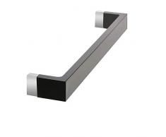 Kartell Rail toallero, plÃ¡stico, Negro, 60Â x 7.5Â x 4Â cm