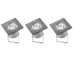 Ranex Evita Focos para El Suelo LED G4, Cromado