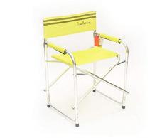 Pierre Cardin Silla Director, Amarillo, 47 x 57 x 80, Talla única,