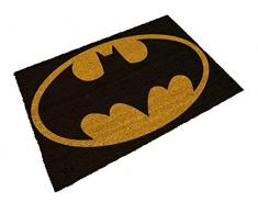 SD toys Felpudo Batman Logo Doormat DC Comics Official Merchandising Referencia DD Textiles del hogar Unisex Adulto, Multicolor (Multicolor), única