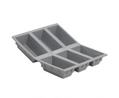 DE BUYER 1831.21D Mini Ãlastomoule - Molde para reposterÃ­a (Silicona, 6 Huecos)