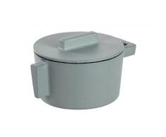 Sambonet Cacerola Alta Cm 10 con Tapa Terra.Cotto - Ghisa