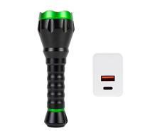 PNI Adventure F750 Linterna de aluminio Green Light 10W LED 500 lm hasta 850 m 4000 mAh IP44 4000 mAh Incluida con fuente de alimentaciÃ³n CHG300 Incluida