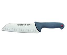 Arcos Colour Prof - Santoku cuchillo cocinero, 180 mm, color Gris