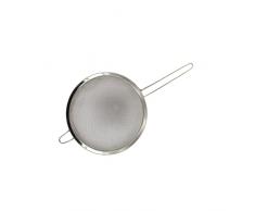 FM Professional 28039 Colador, Colador de acero inoxidable, Colador chino, Chino, Acero inoxidable, Plata, 24 cm x 11 cm