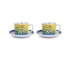 Egan Tazas, Porcelana, Marfil, pequeño