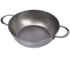 De Buyer 5654.28 - Cacerola (Alrededor, Saute Pan, Acero Inoxidable, Cerámico, Gas, Halógeno, Inducción, Placa de Sellado, 28 cm, 90 mm)