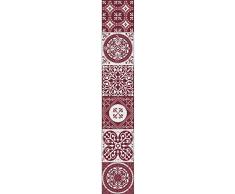 Plage 260591 DecoraciÃ³n Adhesiva para Azulejos, Vinilo, Rojo, 15x15 cm, 6 Unidades