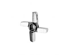 Wolfcut R70 - Cuchillo cruzado para picadora de carne, doble filo, 4 hojas, sistema Unger