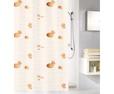 Kleine Wolke Miami - Cortina de Ducha (100 % poliÃ©ster, 120 x 200 cm), Color Beige