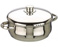IBILI 662018 - Cacerola con Tapa INOX Oslo 18 Cms.