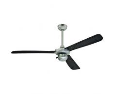 Westinghouse Lighting Mountain Gale Ventilador de Techo, Plata