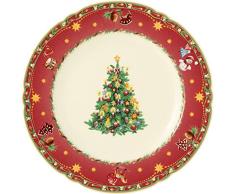 Seltmann 001.756794 Marie-Luise - Plato redondo (25 cm de diÃ¡metro), diseÃ±o de Navidad