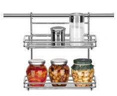 Tescoma Estante Doble 26x10CM Monti, Multicolor