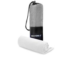 DecoKing Toalla de Microfibra 80x160 cm Muchos Colores Blanco Ekea