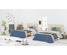 Casa Creativa COLCHA BOUTI GEA + CojÃn decorativo (180x270) Cama de 90 (ANTILO)