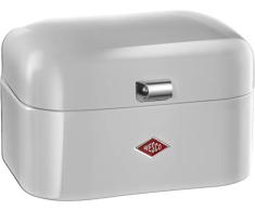 WESCO Caja para Pan 235 101-76 Single Grandy, de Chapa de Acero con Recubrimiento de Polvo, 21.50 x 28.0 x 17.0 cm, Color Gris