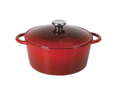Sitram Cocotte sitraslow, Hierro Fundido, Rojo