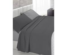 Italian Bed Linen Ropa DE Cama Italiano de Cama Gris duplicar 250 x 300 cm