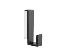 Ibergrif M36105B Gancho de Pared, Latón, Plata, Talla única
