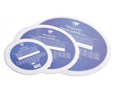 Clairefontaine - Lienzo de Lona (40 cm de diÃ¡metro x 3 mm), Color Blanco