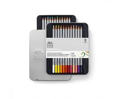 Winsor & Newton Colores, Multicolor, 24 lápices