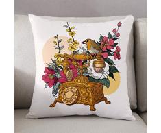 Bonamaison Cojines, Multicolor, 45x45