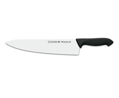 3 Claveles Cuchillo Cocinero Proflex, Acero Inoxidable, Negro, 30 cm - 12