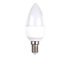 230V Bombilla LED 4W oliva fría luz blanca