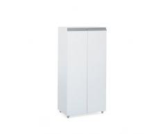 Foppapedretti Scar-Pulì Mueble Zapatero, Blanco