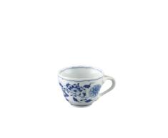 Hutschenreuther 02001-720002-14722 - Taza de Espresso (0,10 L), diseÃ±o Floral y frutal, Color Blanco y Azul