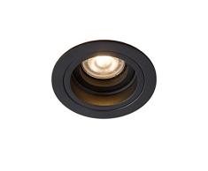 Lucide EMBED - Foco empotrable en el suelo - Ã 9,1 cm - 1xGU10 - Negro