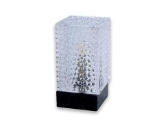 LÃ¡mpara de cristal de mesa con base mÃ¡rmol negro (bombilla G9 INCLUIDA)