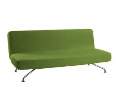 Martina Home Emilia Funda de Sofá Clic Clac, Tela, Verde, 180 a 205 cm