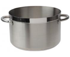 Lacor - 54029s - Cacerola Alta Sin Tapa Chef Luxe 28 Cm Inox